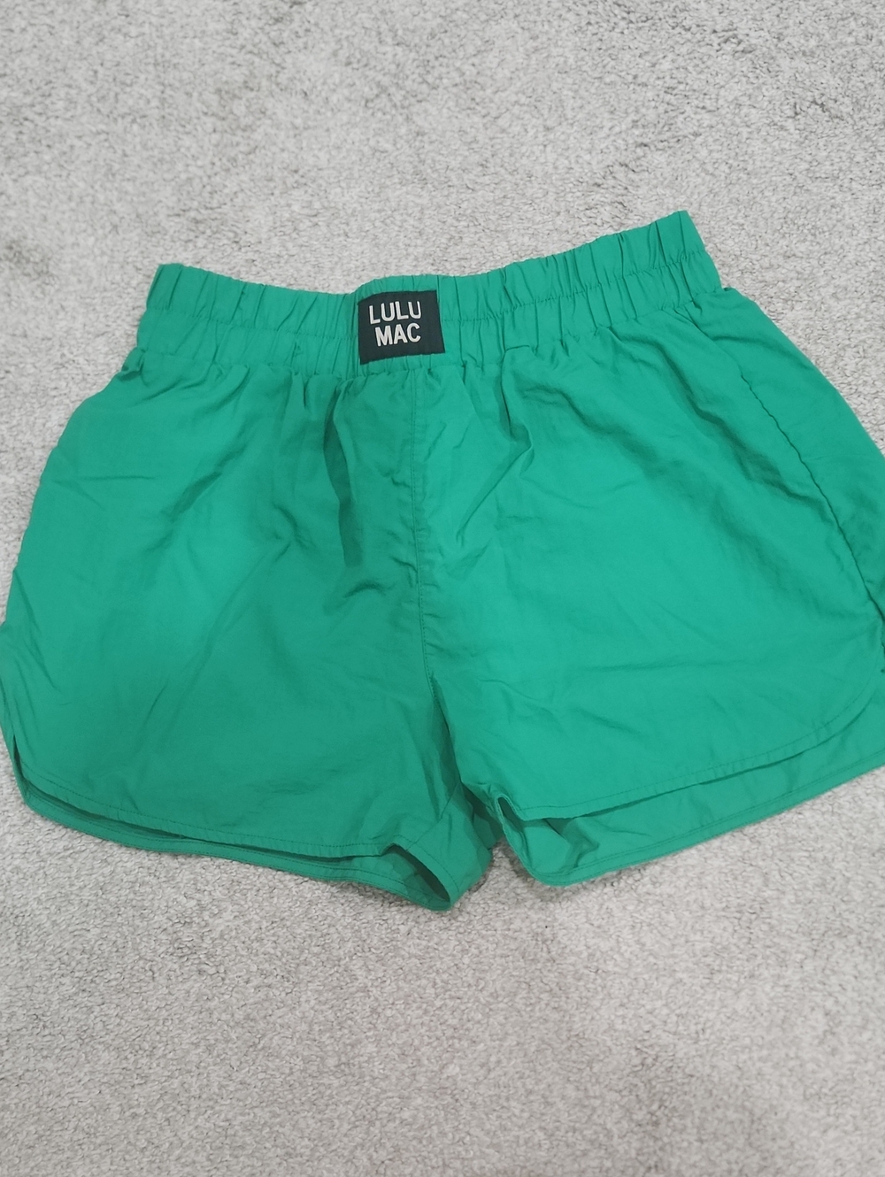 lululemon athletica Women's Bright Green Athletic Shorts